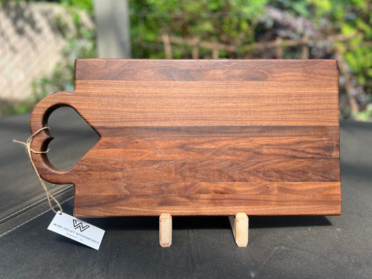 Heart Handle Edge Grain Board (Pre-Order)