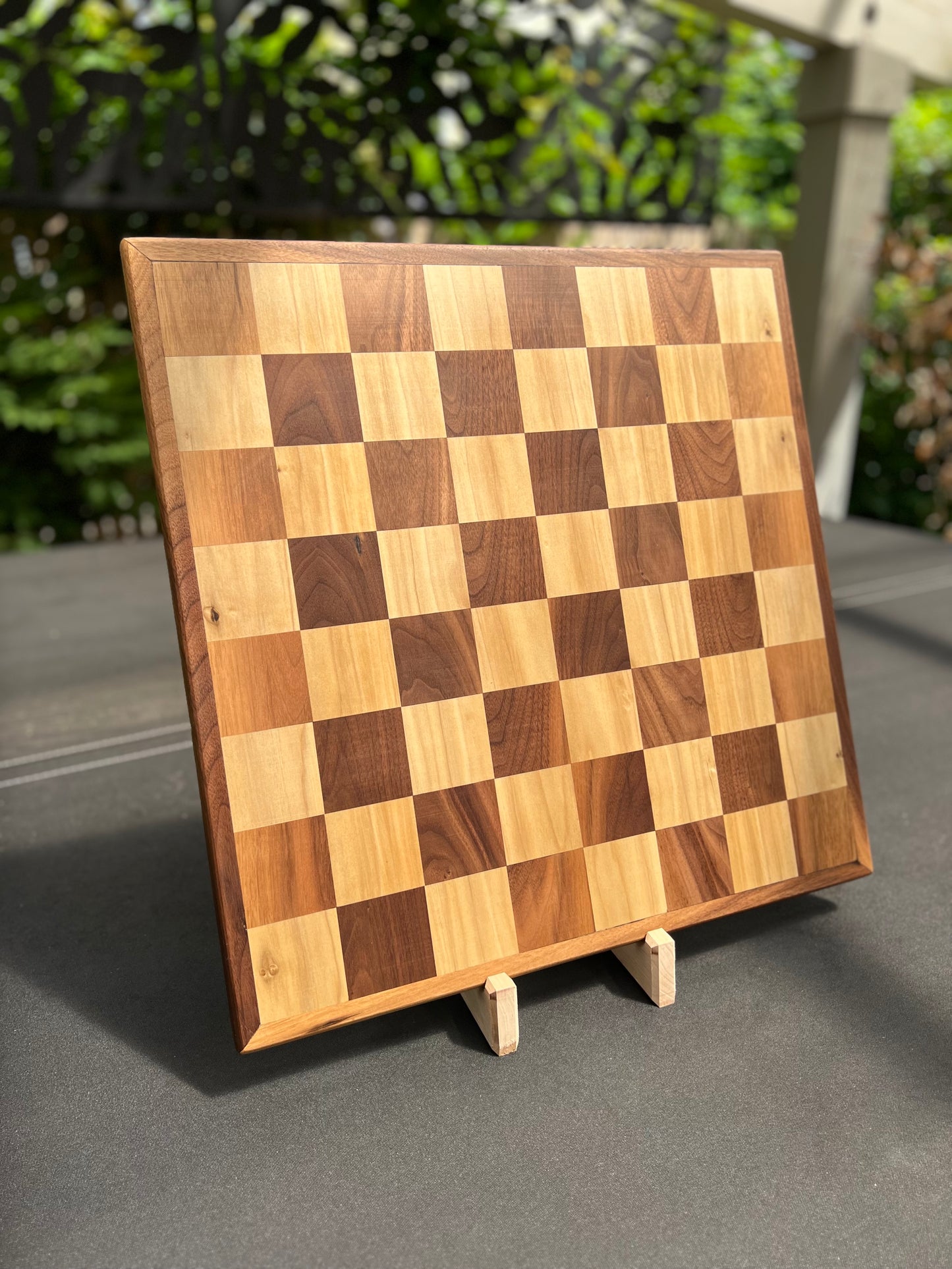 Large Chess Board - Walnut and Maple