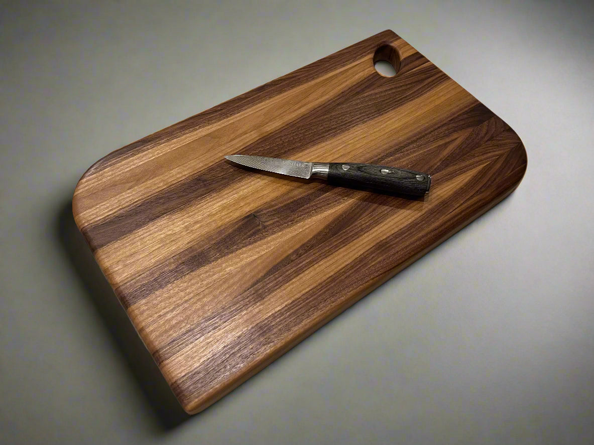 Partially Radius Rectangle Serving Board