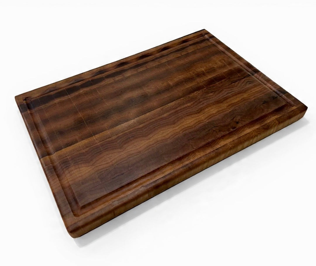 Walnut End Grain Cutting Board – Wine Valley Woodworks