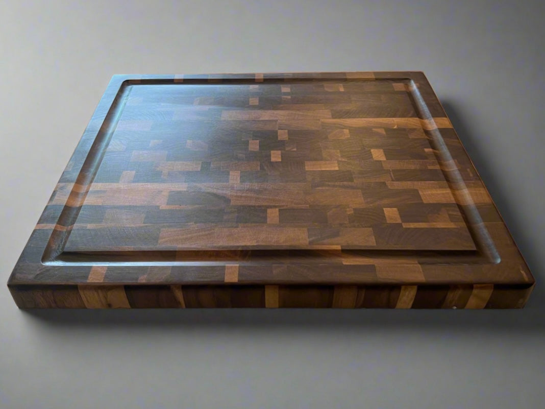 Chaotic Walnut End Grain Cutting Board (Pre-Order)