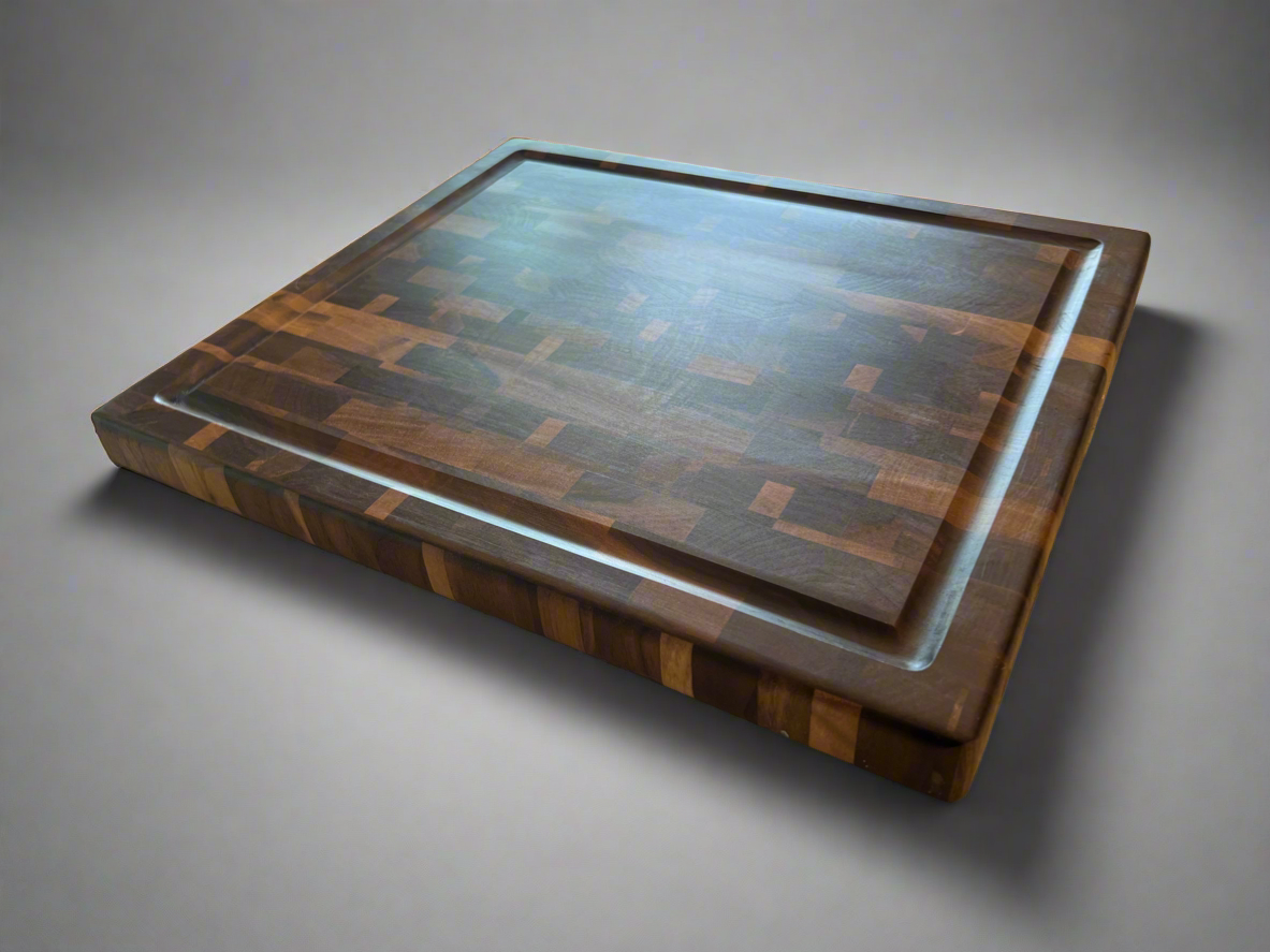 Chaotic Walnut End Grain Cutting Board (Pre-Order)