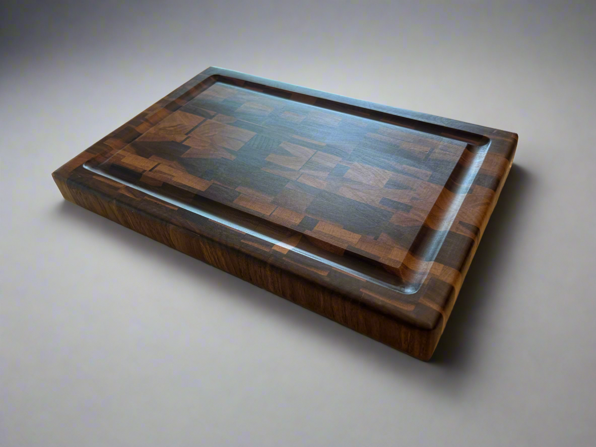 Chaotic Walnut End Grain Cutting Board (Pre-Order)
