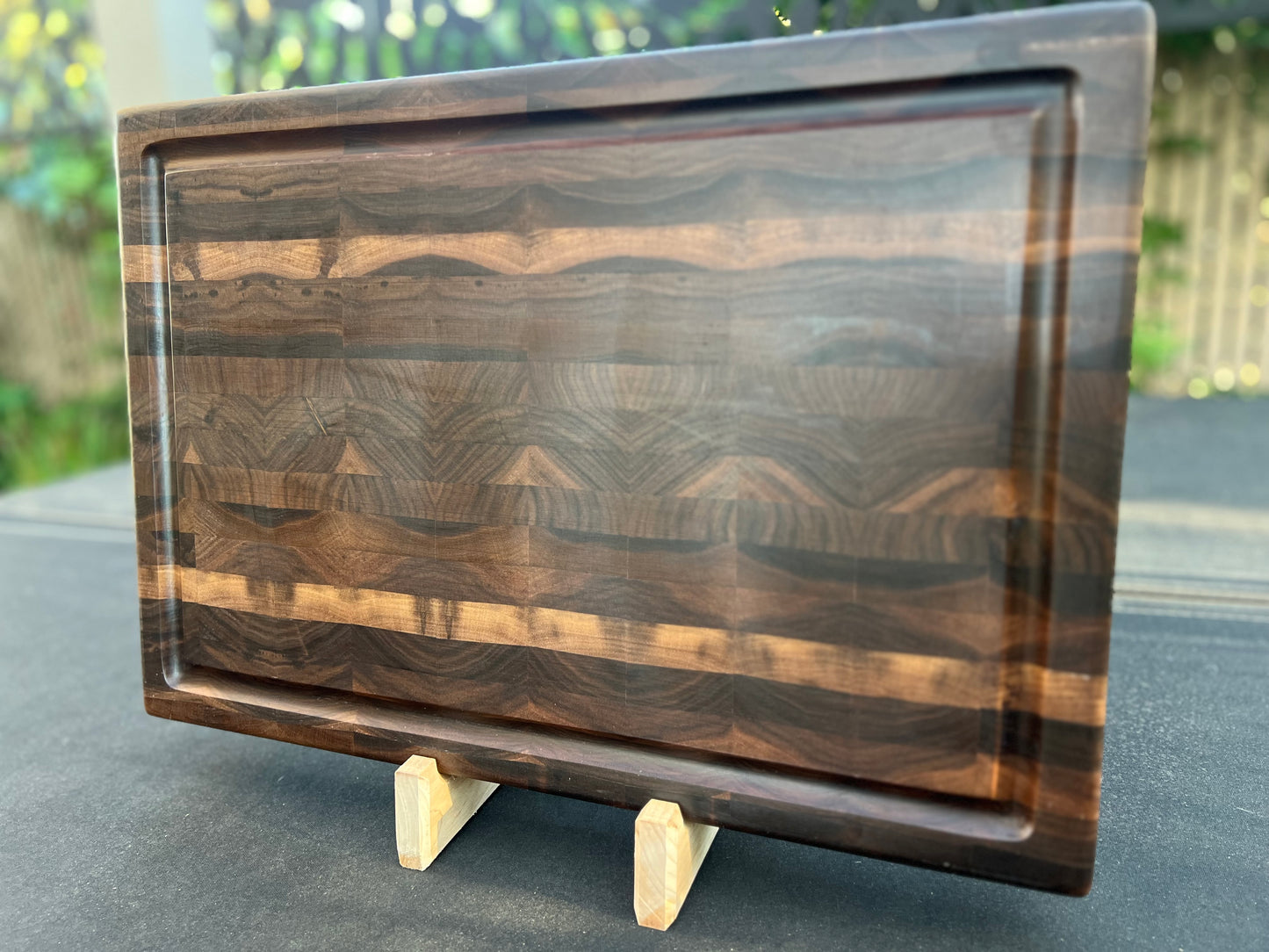 Walnut End Grain Block w/ Juice Groove 14” x 20” x 2