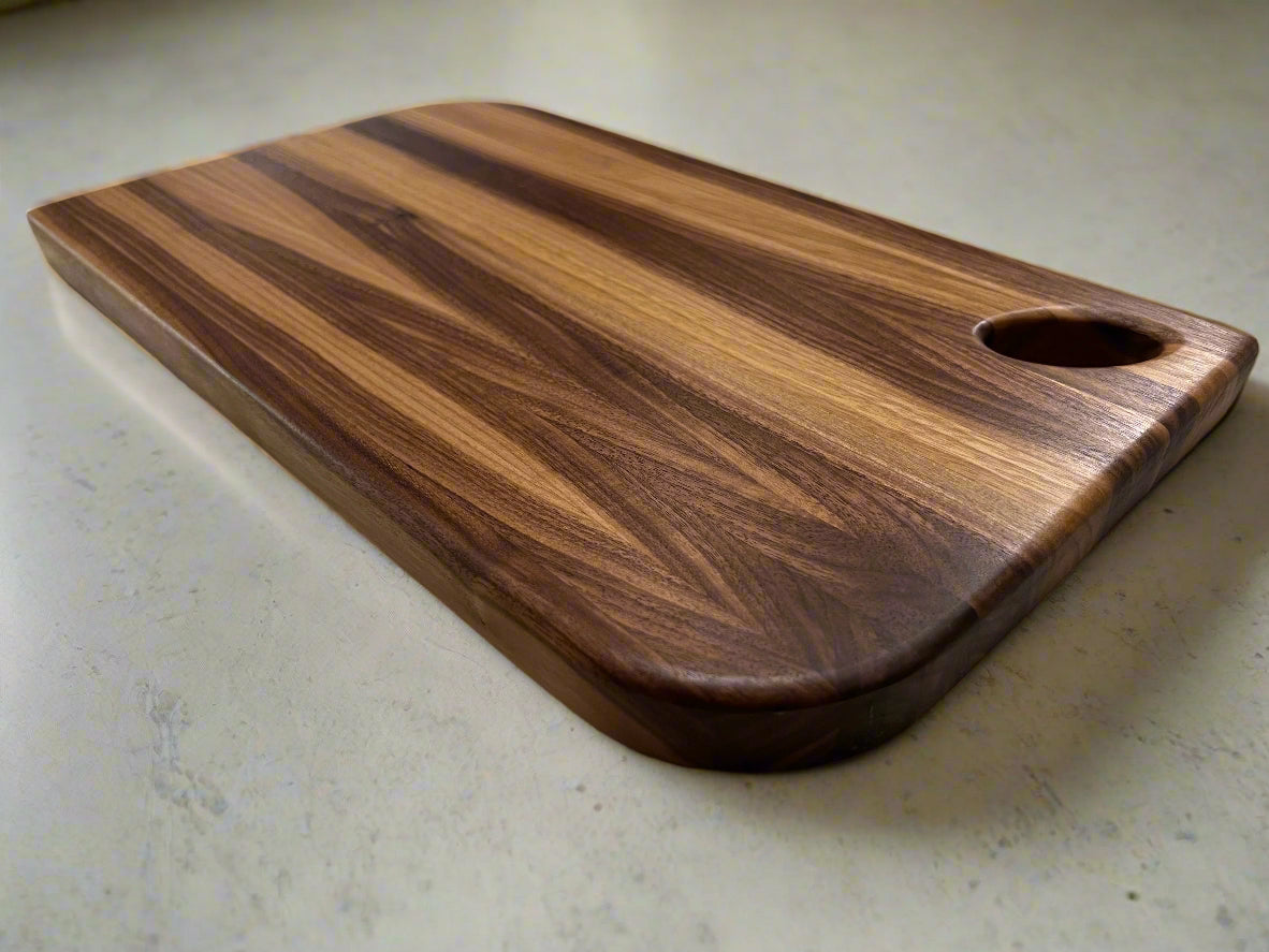 Partially Radius Rectangle Serving Board