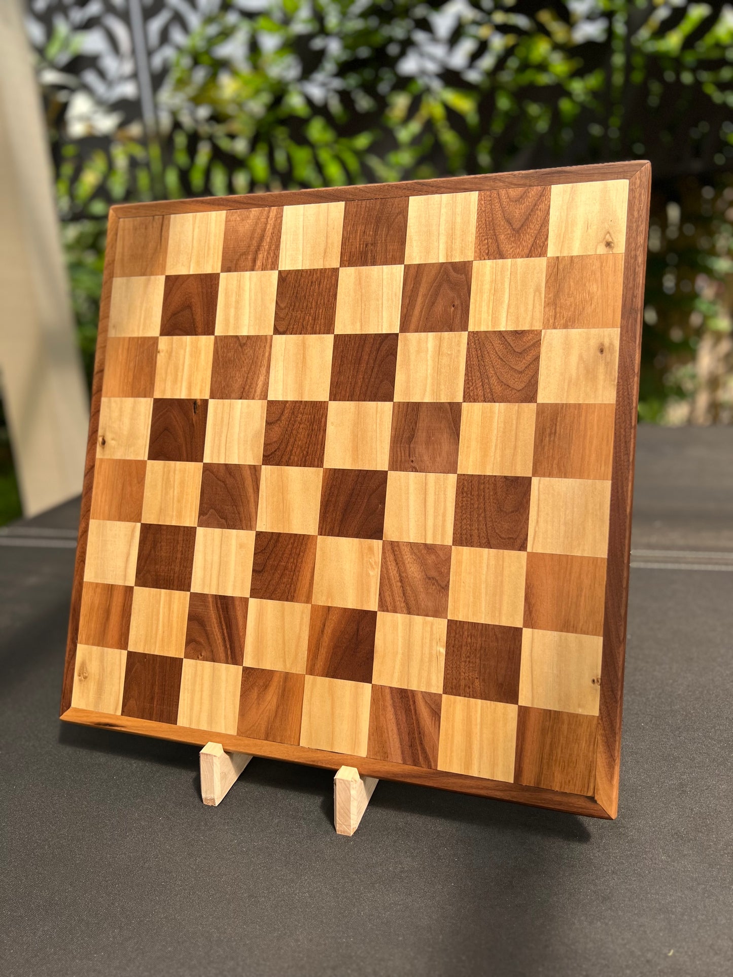 Large Chess Board - Walnut and Maple