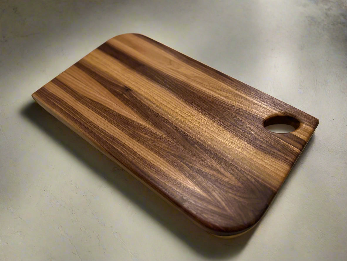 Partially Radius Rectangle Serving Board