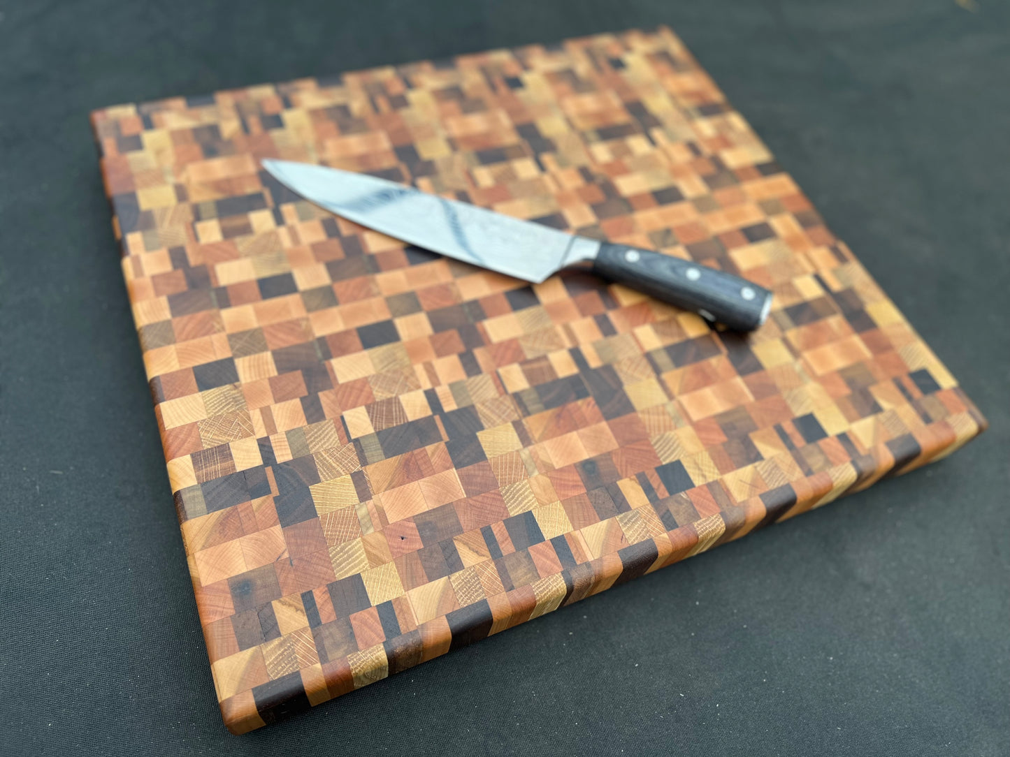 Chaotic End Grain Block - 15.75” x 17.5” x 1.5