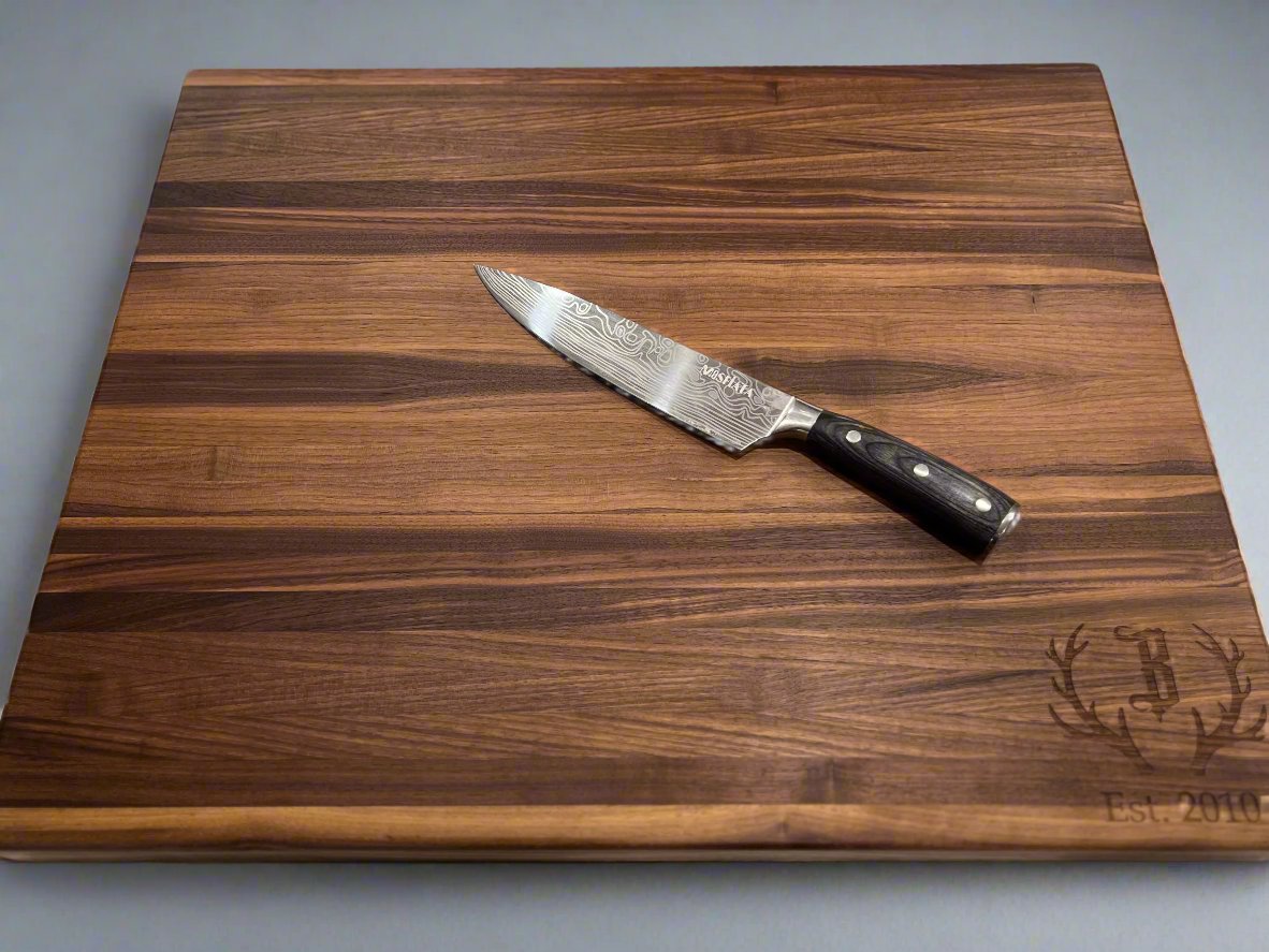 Walnut Edge Grain Cutting Board (Pre-Order)