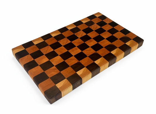checkered cutting board