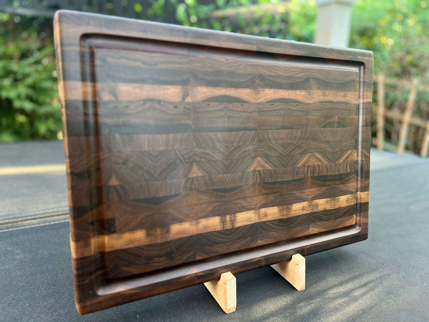 Walnut End Grain Block w/ Juice Groove 14” x 20” x 2