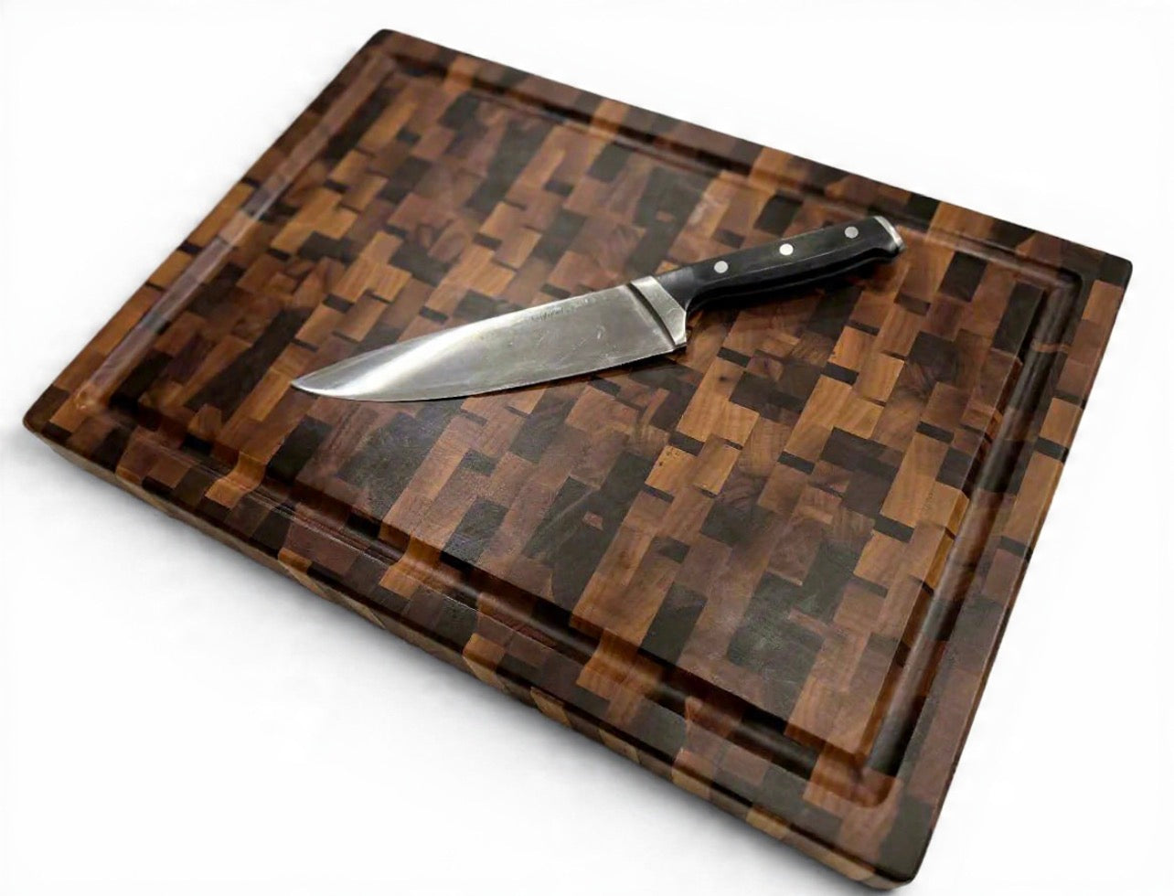 Chaotic Walnut End Grain Cutting Board (Pre-Order)