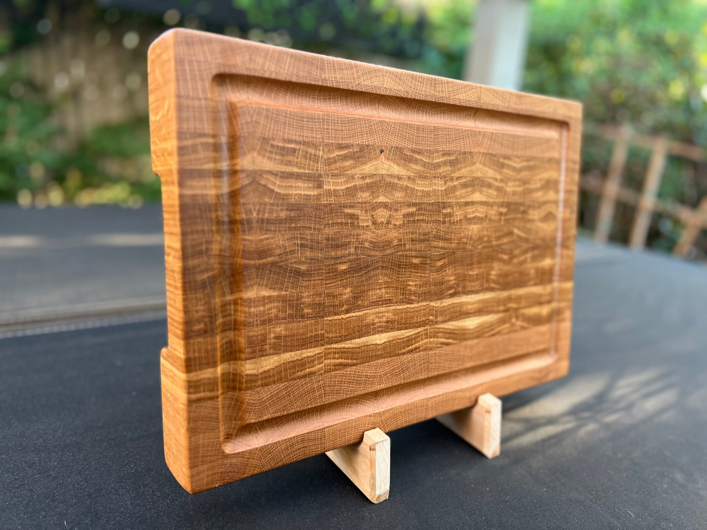 White Oak End Grain Block w/ Juice Groove 10” x 16” x 2”