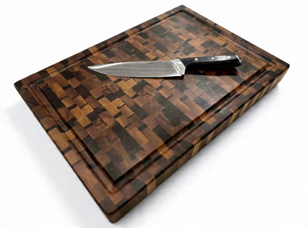Chaotic Walnut End Grain Cutting Board (Pre-Order)