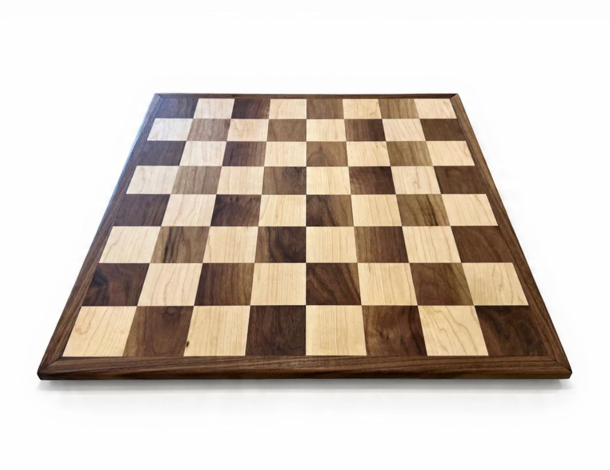 Large Chess Board - Walnut and Maple