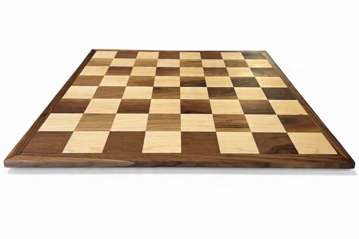 Large Chess Board - Walnut and Maple