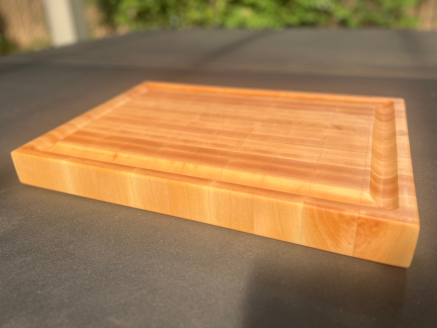 Maple End Grain Cutting Board With Juice Groove 14” x 20” x 2”