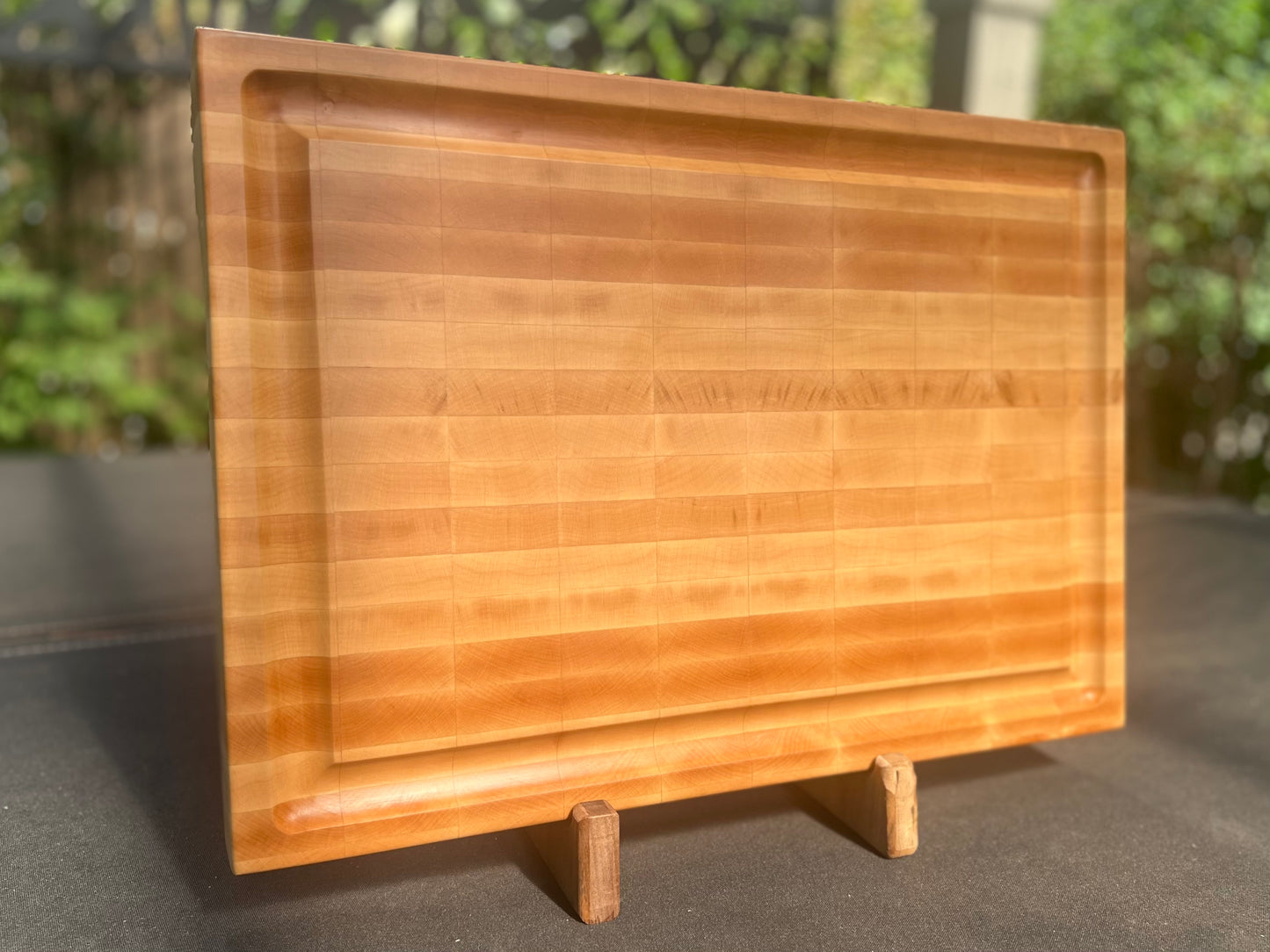 Maple End Grain Cutting Board With Juice Groove 14” x 20” x 2”